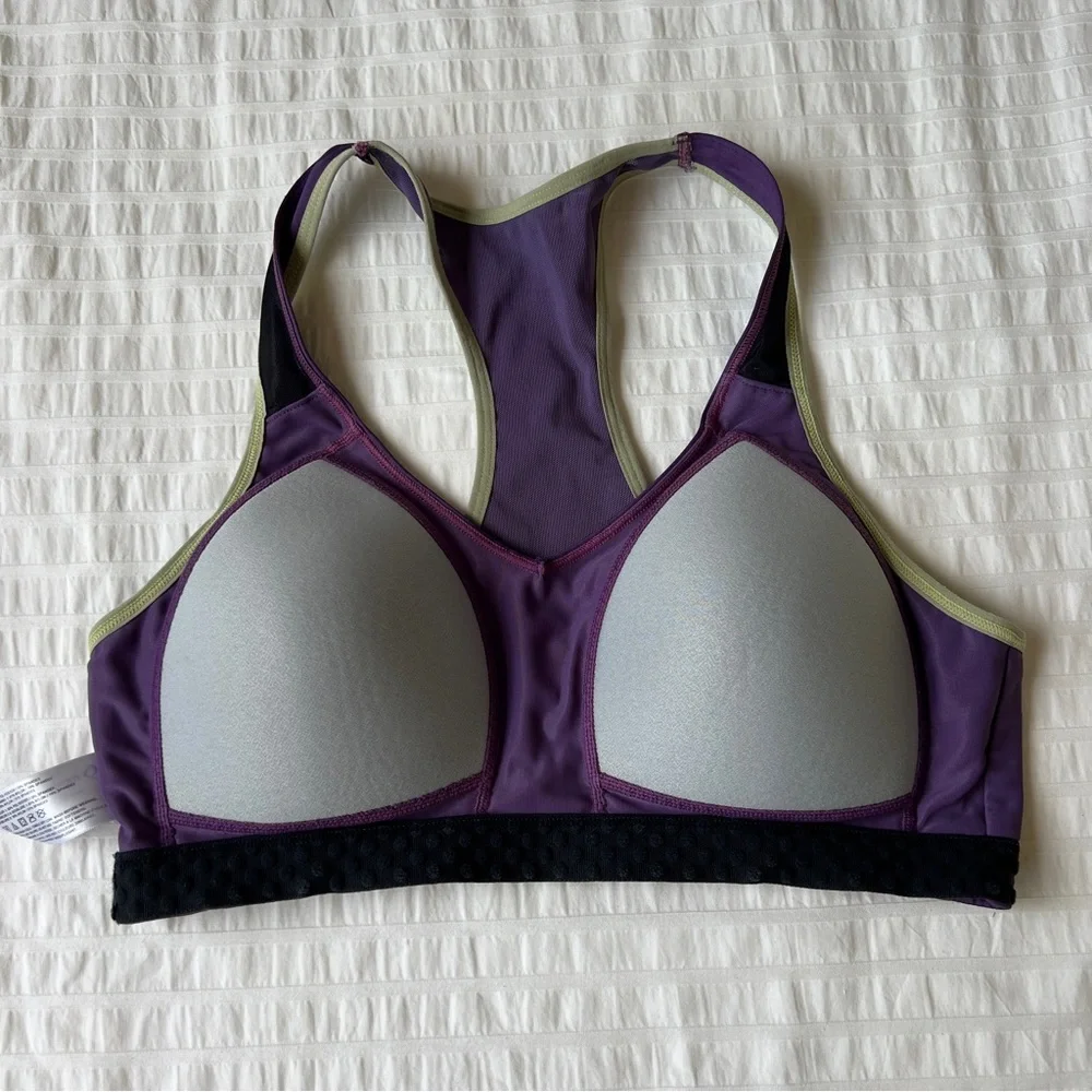 Brooks Moving Comfort Vixen Shimmer Sports Bra, L - Picture 6 of 12